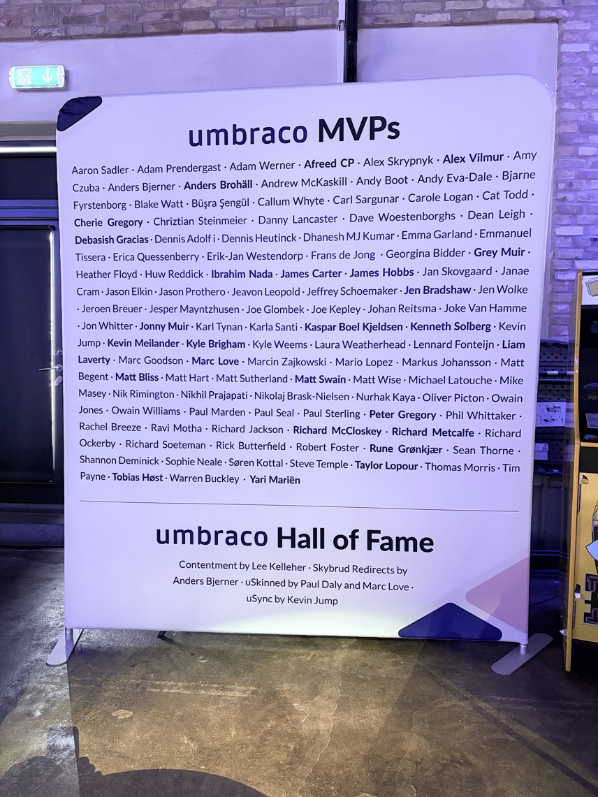 Mvp Wall